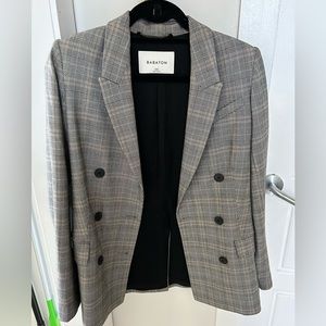 Babaton Check Blazer 00 New! No tags
